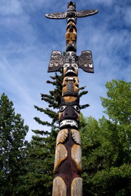 Totem at the Peace park